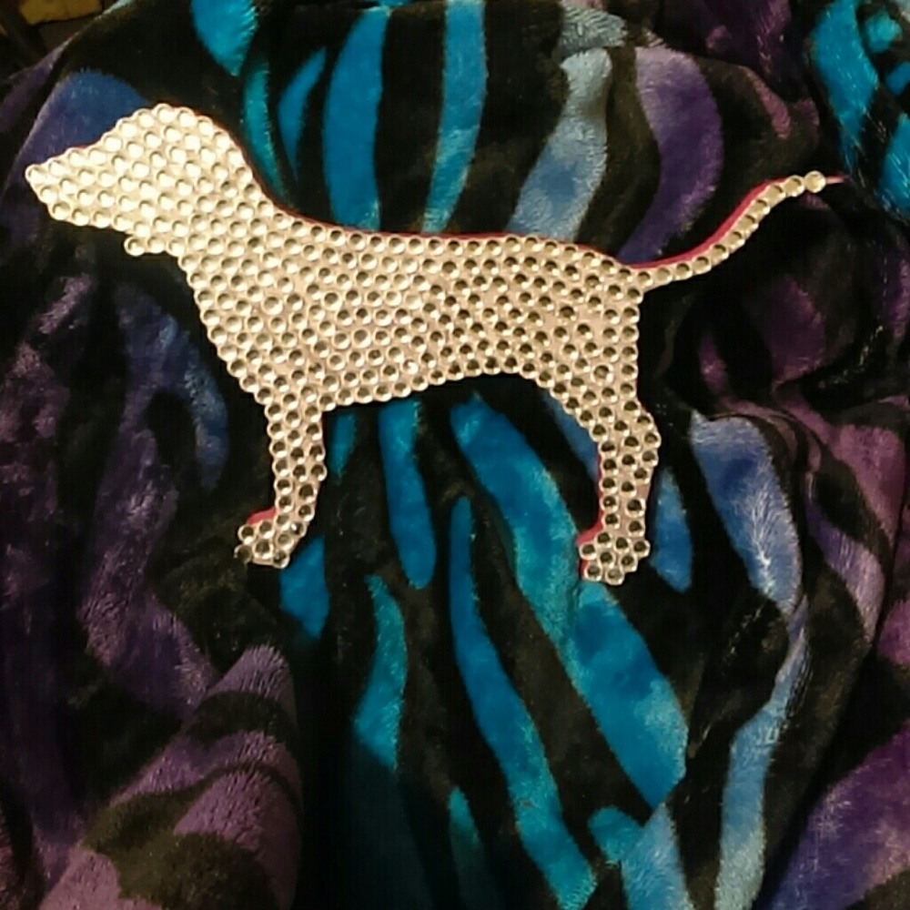 Pink bling Dog display